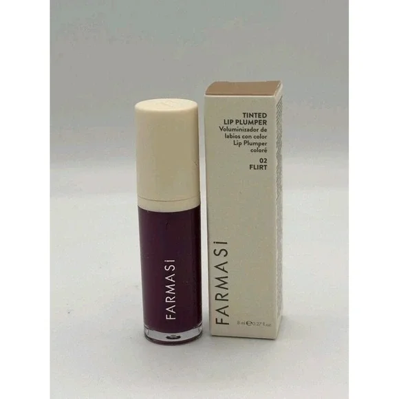 Farmasi Tinted‎ Lip Plumper Flirt 02 NEW In Box, 0.27 fl oz Gloss - Picture 3 of 4
